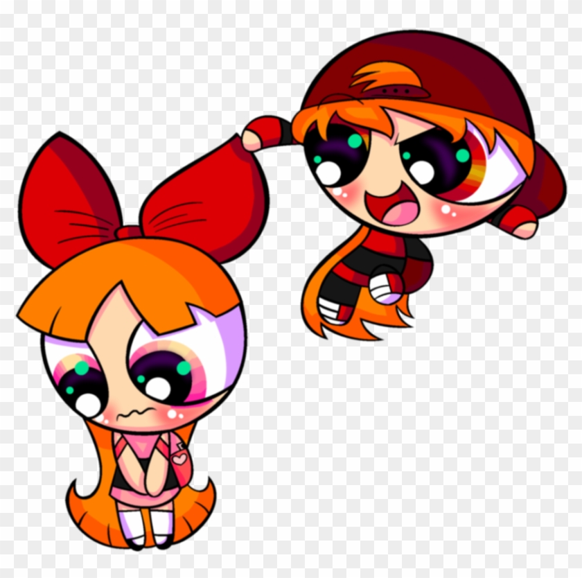 Free Powerpuff Girls Z Blossom And Brick - Суперкрошки Цветик И Брик #972305