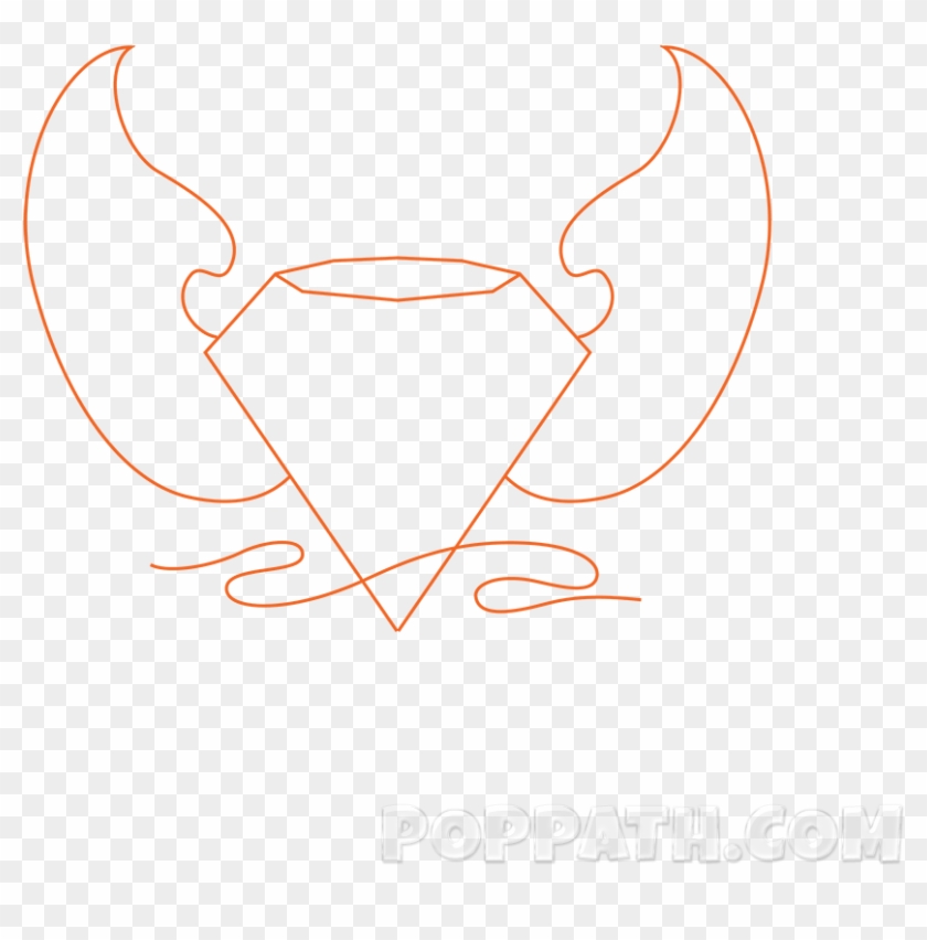 How To Draw A Diamond Tattoo Pop Path - Sketch #972415