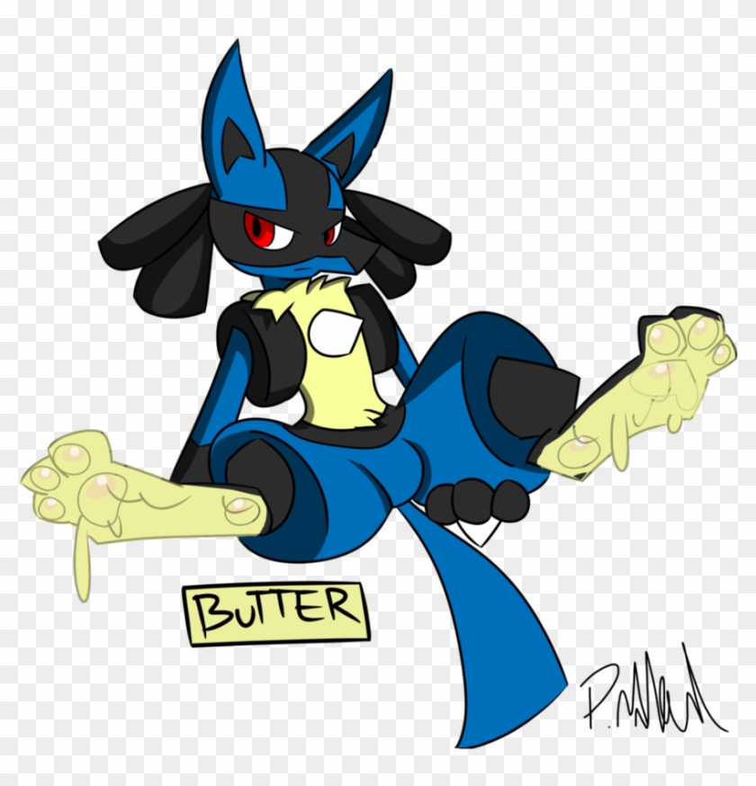 Lucario's Cute Paws And Butter - Lucario #972430