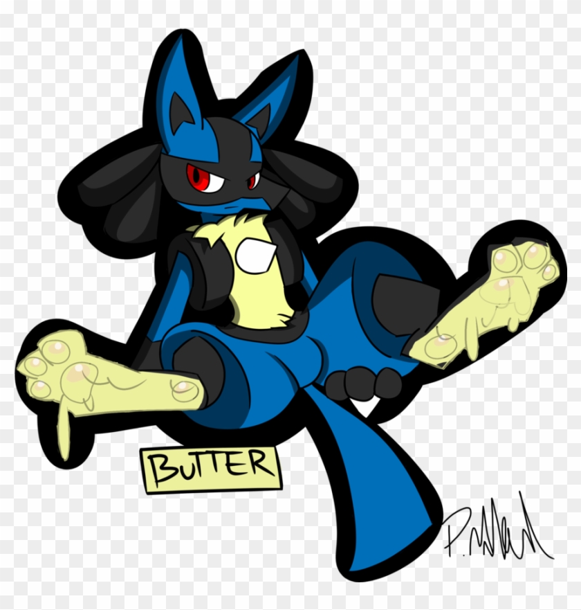 Lucario's Cute Paws And Butter - Lucario #972452
