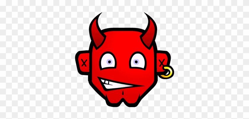 Square Devil Cartoon - Devil Png #972490