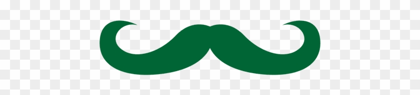Green St Patrick Mustache Transparent Png - Blonde Moustache Png #972493