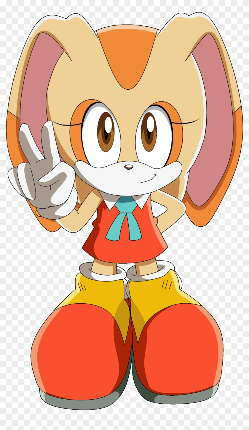 Cream The Rabbit By Siient Angei On Deviantart - Cream The Rabbit Cute #972617