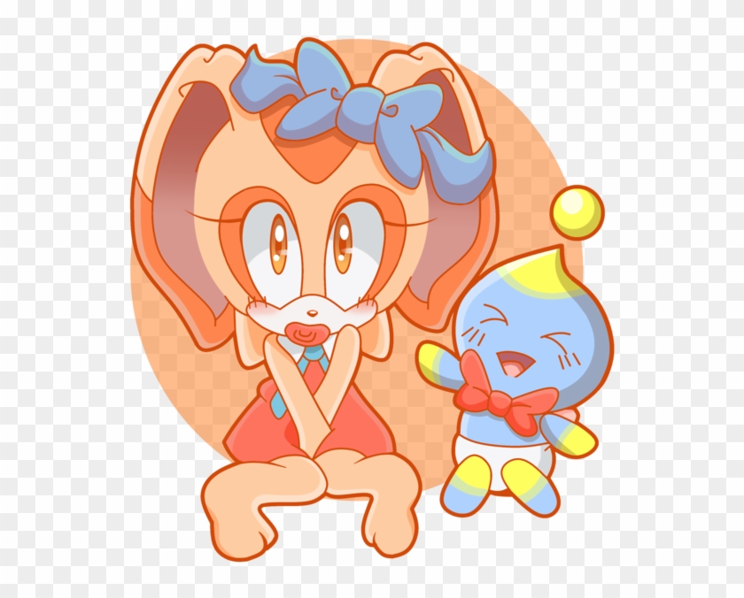 Baby Cream The Rabbit By Siient-angei On Deviantart - Cream The Rabbit #972624