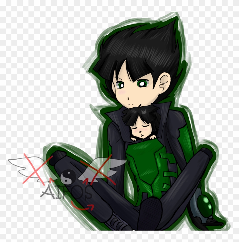Butch And Buttercup Neko By Aifos-art - Anime Butch Buttercup Powerpuff Girls #972953