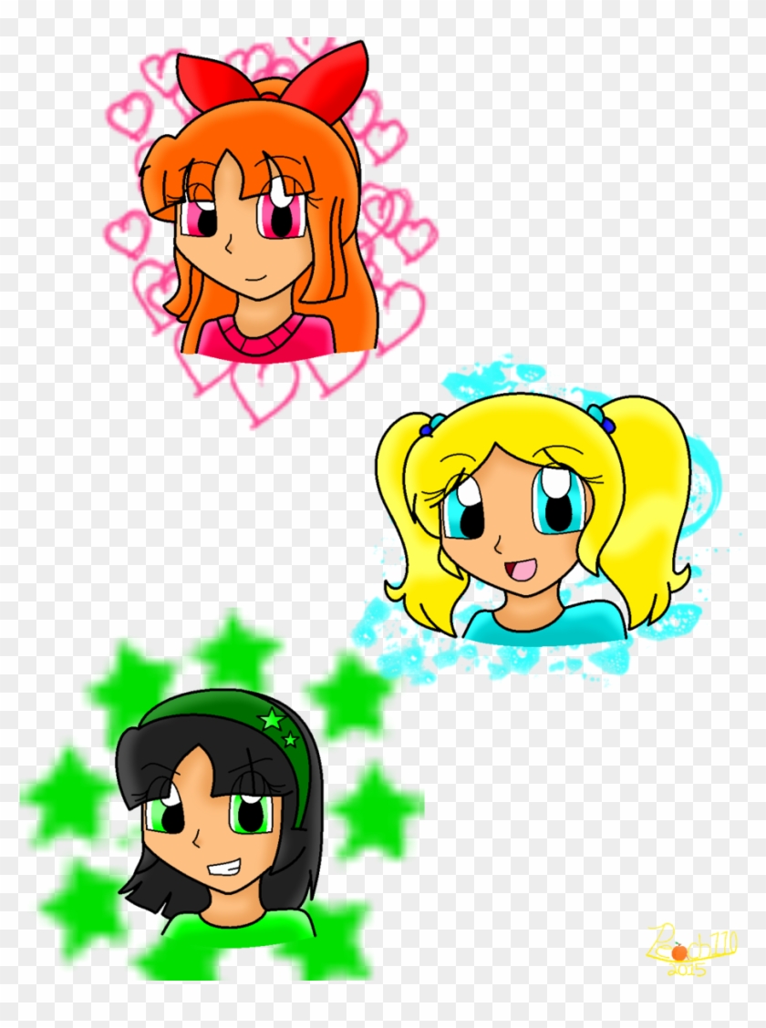 Ver) The Powerpuff Girls By Peach110 - Cartoon #973064