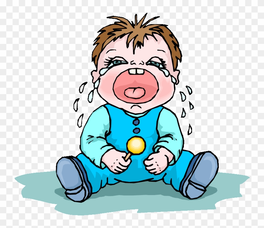 Cute Crying Baby Twins Royalty Free Cliparts, Vectors, - Crying Baby With Lollipop #973497