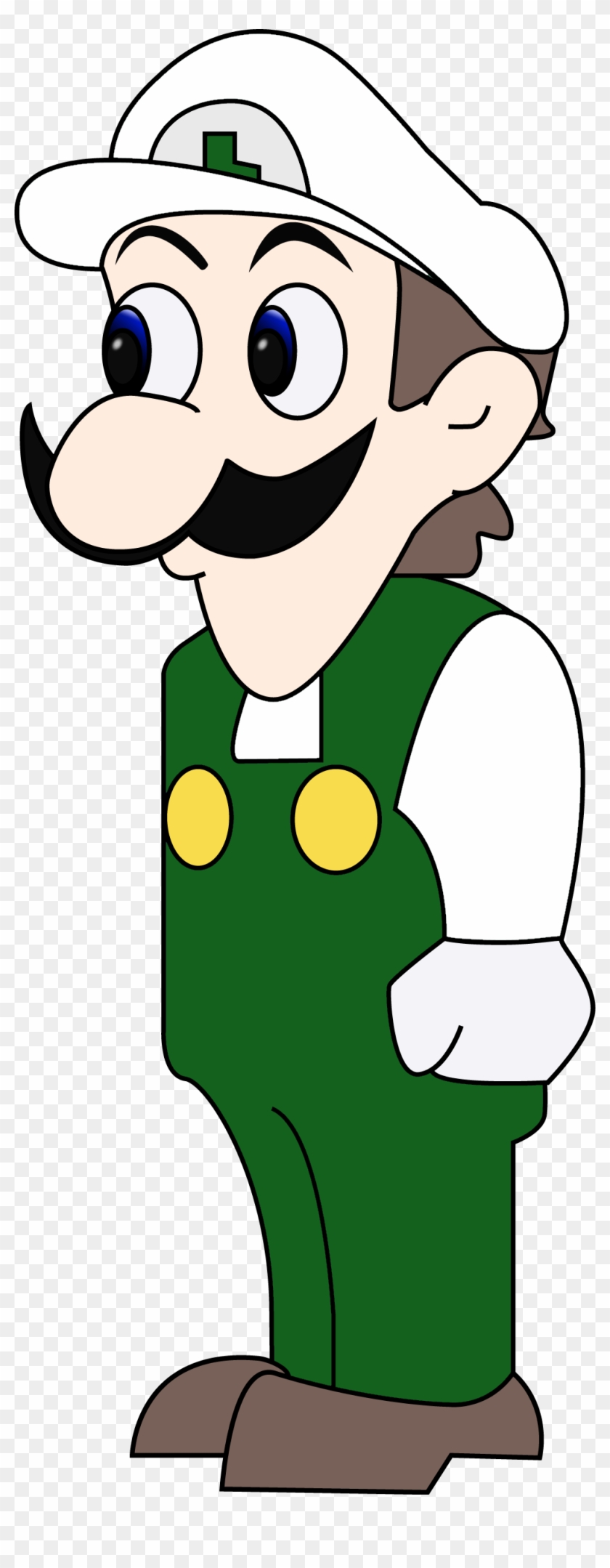 Giga Fire Weegee - Luigi Meme #973518