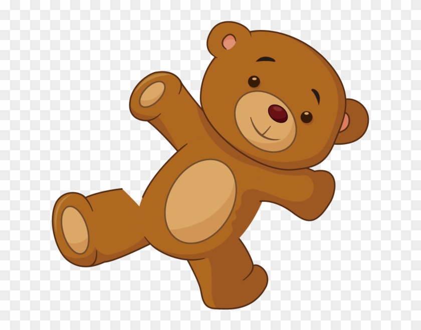 Cartoon Infant Drawing - Teddy Bear Vector Png #973525