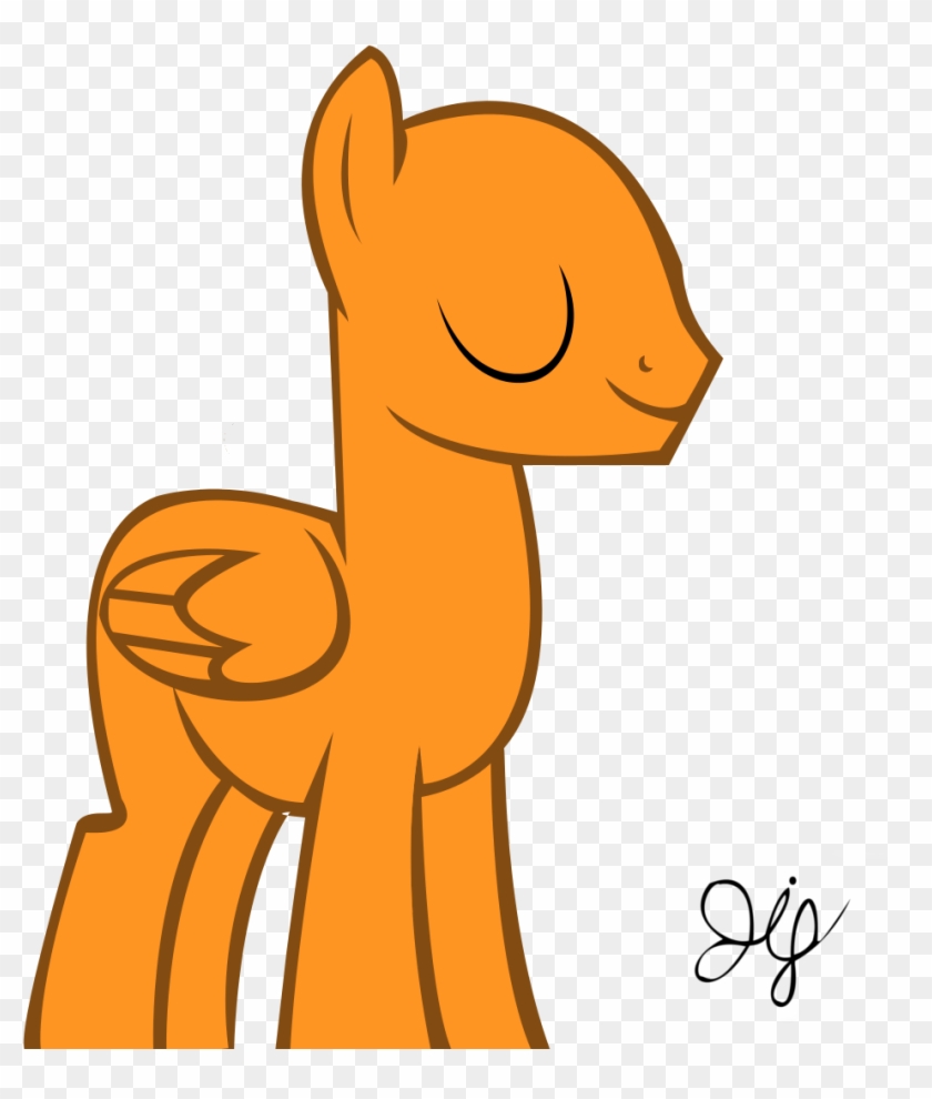 Mlp Base Pegasus Male - My Little Pony: Friendship Is Magic #973652