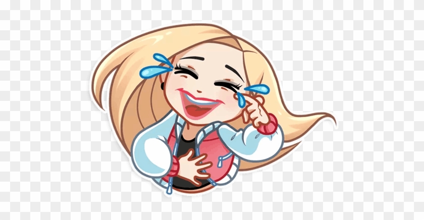 “vaper Girl” Stickers Set For Telegram - Стикер Девушка #973773