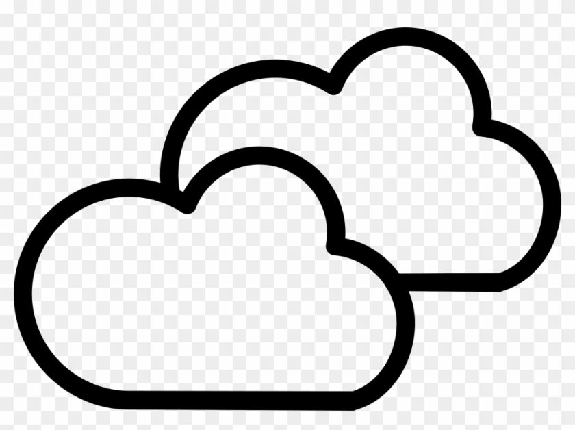 Cloudy Weather Symbol #973880