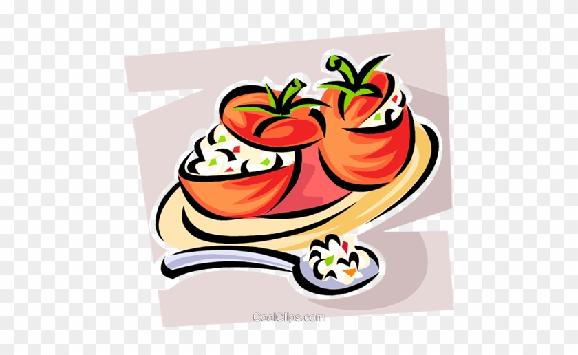Tomates Farcies Vecteurs De Stock Et Clip-art Vectoriel - Tomates Farcies Vecteurs De Stock Et Clip-art Vectoriel #974260