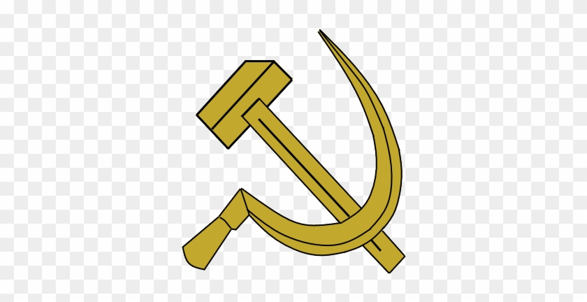 Turkmen Ssr Hammer-sickle By Columbiansfr - Hammer Sicke White Background #974456