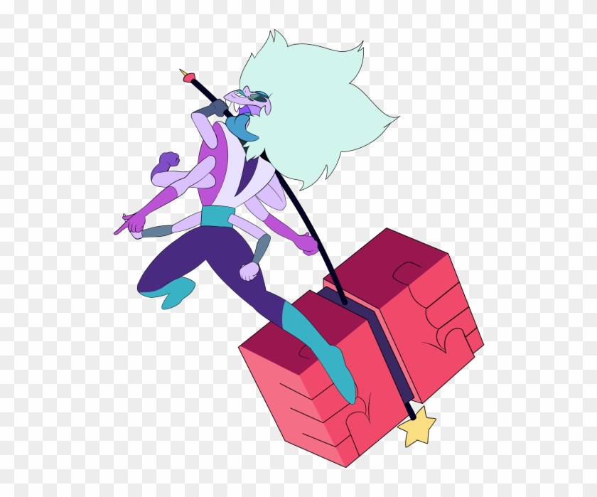 Rainbow Fluorite Using Sardonyxs Hammer - Steven Universe Rainbow Fluorite #974462