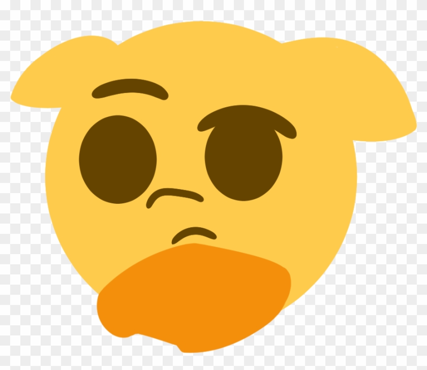 Wenni, Emoji, Floppy Ears, Ponified, Pony, Raised Eyebrow, - Discord Thinking Emoji Transparent #974864