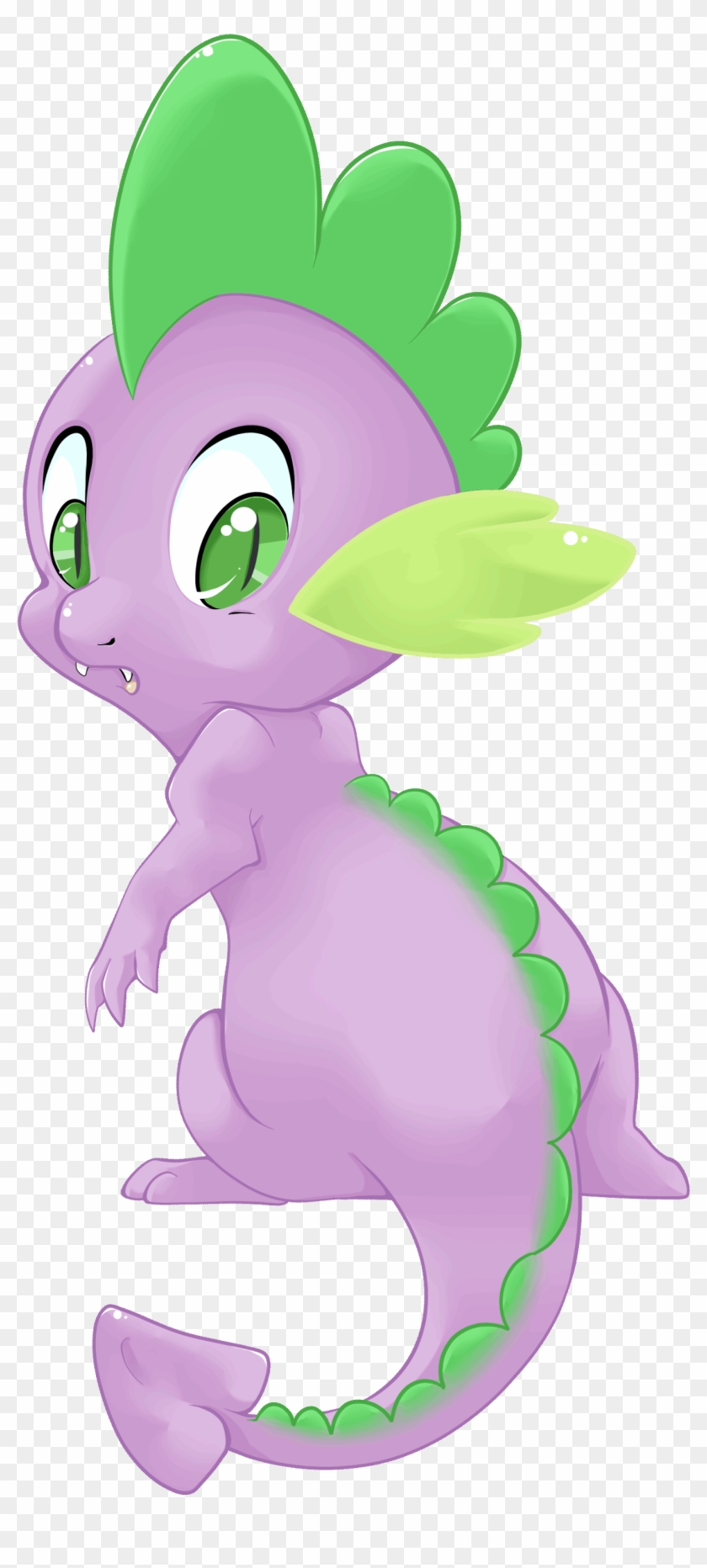 Where're My Wings By Zusuriki - Mlp Spike With Wings #975218