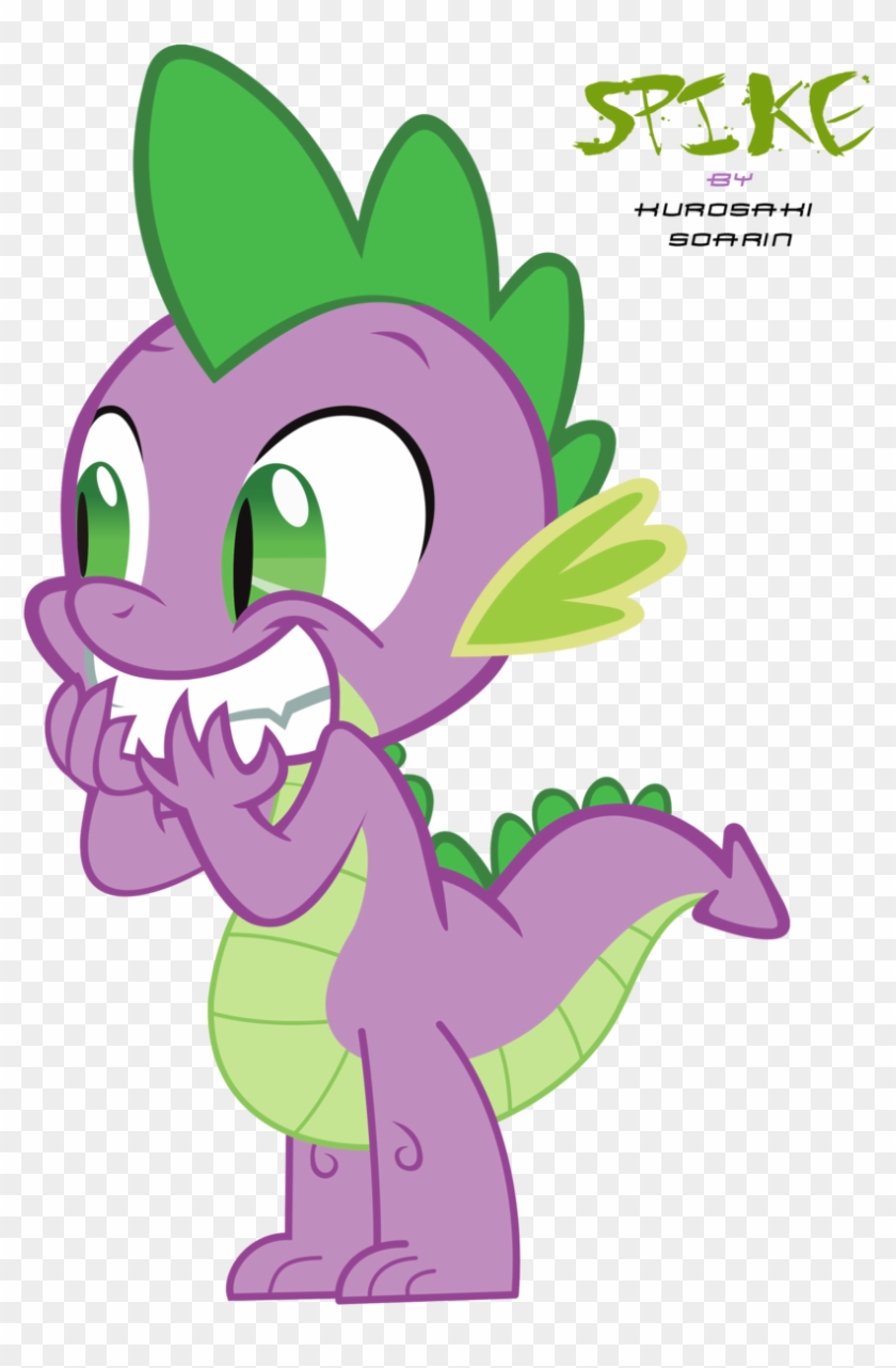 Spike By Kurosakisoarin Spike By Kurosakisoarin - Mlp Spike Happy #975248