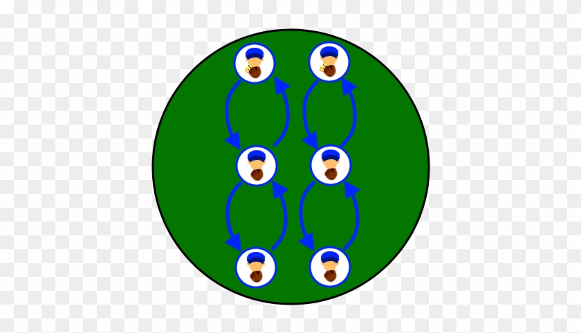 Split The Team Into 2-3 Lines, Spread Out So That They - Baseball #975502