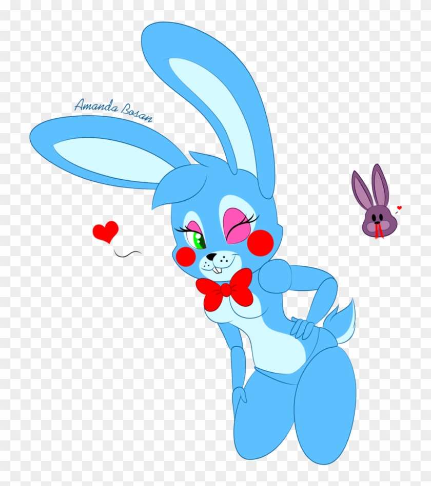 Female Toy Bonnie By Amanddica - Fnaf Female Toy Bonnie #975534