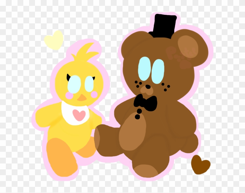 Toy Chica X Freddy - Digital Art #975548