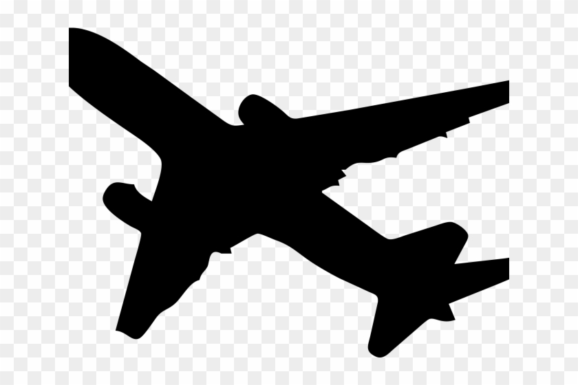 Plane Clipart Silhouette - Plane Silhouette Png #975701