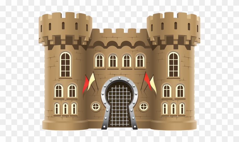 Cartoon Home Door Royalty Free Cliparts, Vectors, And - Castle Clip Art #975769