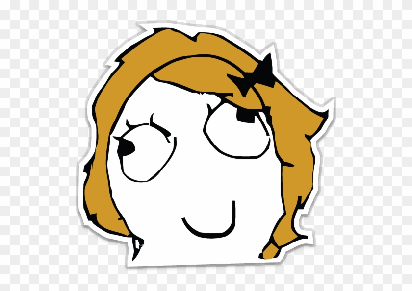 Rage Comic Internet Meme Comics - Meme Faces Girl Png #976666