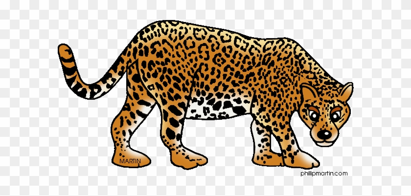 Free Jaguar Clipart 2 Jaguar Clip Art - Animals Of The Rainforest Clip Art #977361