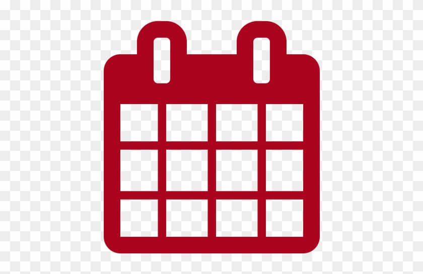 Reports & Data - Calendar Icon Vector Red #978267