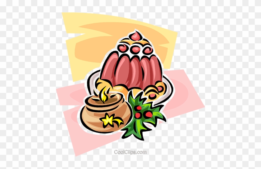 Christmas Desserts Royalty Free Vector Clip Art Illustration - Field Hockey Clip Art #978317