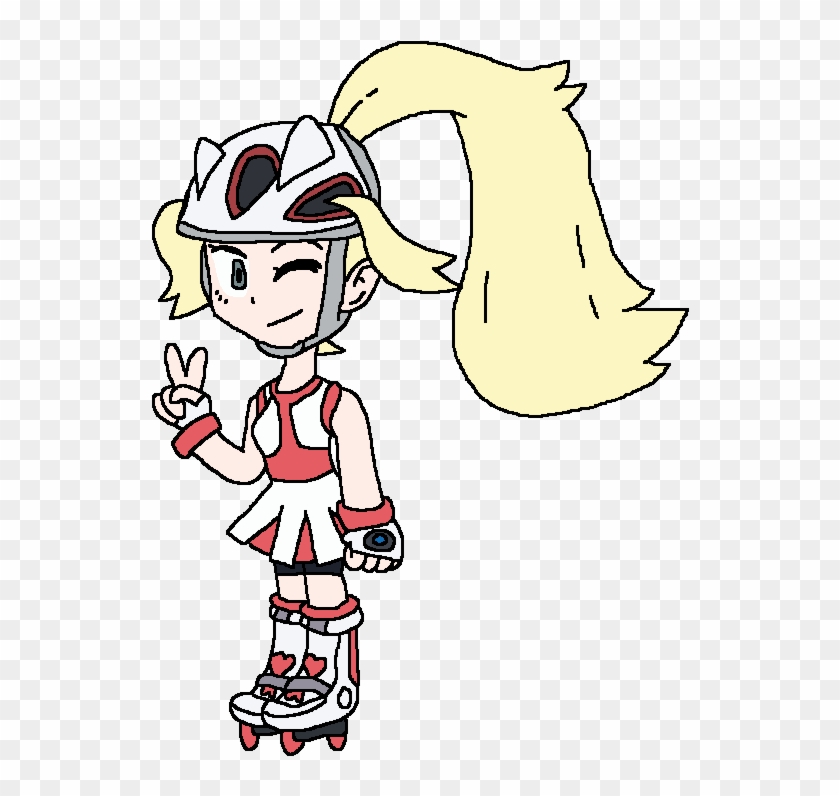 My Drawing Of Korrina By Kamdenlacrosse - Drawing #978324