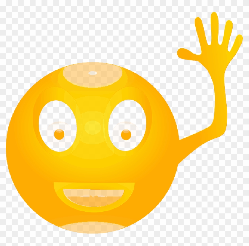Waving, Laughing, Happy, Hello, - Stock.xchng #978430