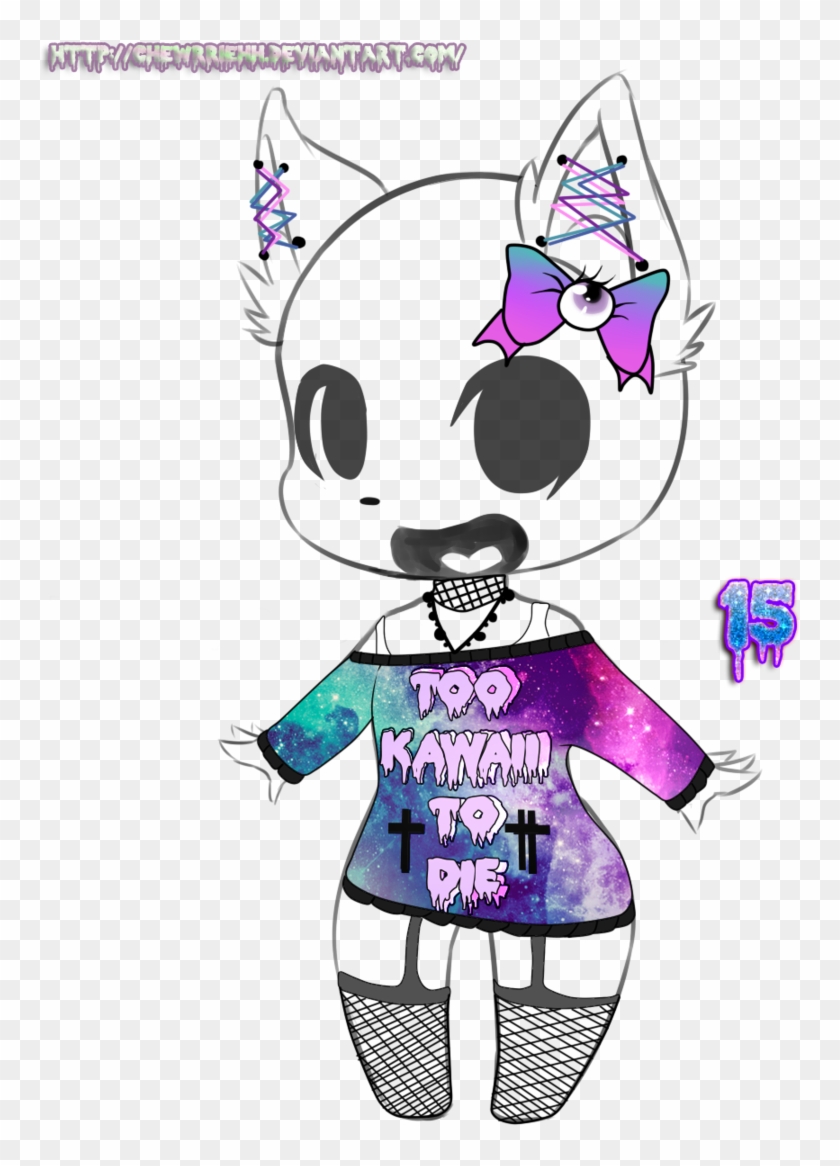 Pastel Goth Anime Base #978637