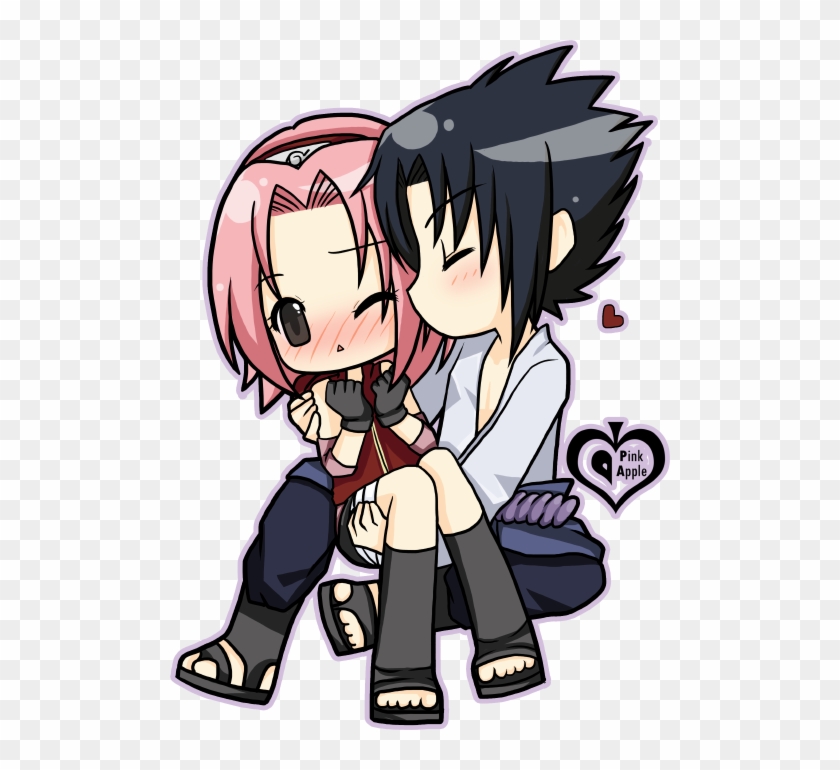 Sakura Y Sasuke - Sasuke Dan Sakura Chibi #978739