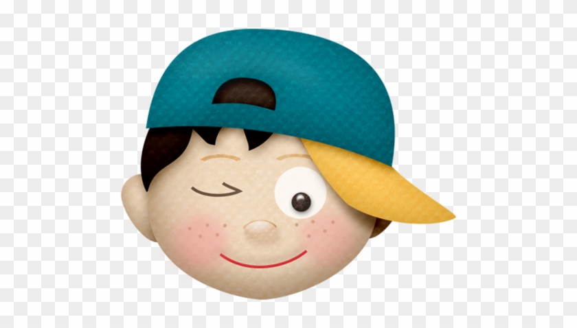 Winking Boy - Cartoon #978805