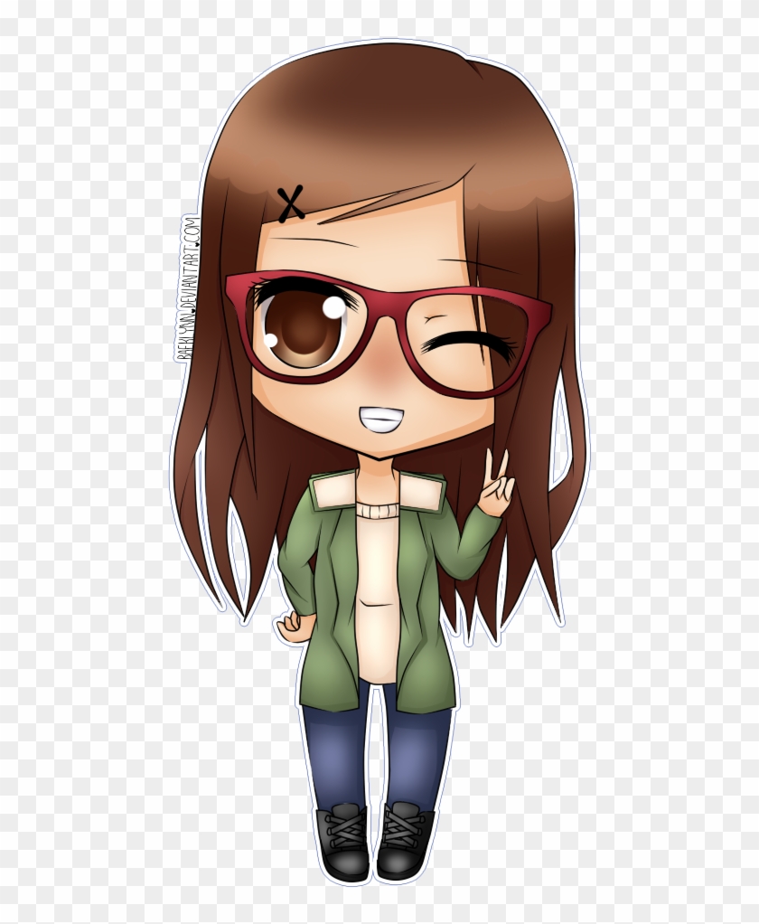 Chibi Glasses By Baeklynn On Deviantart - Anime Chibi Glasses #978859