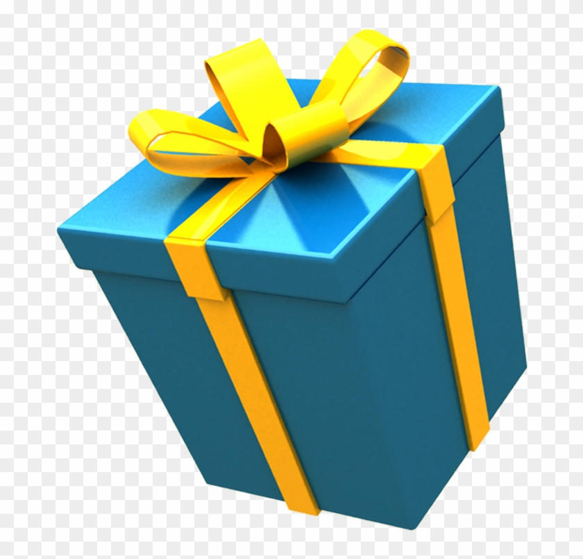 Blue Gift Box Icon - Optoma Pico Pk 102 #978960