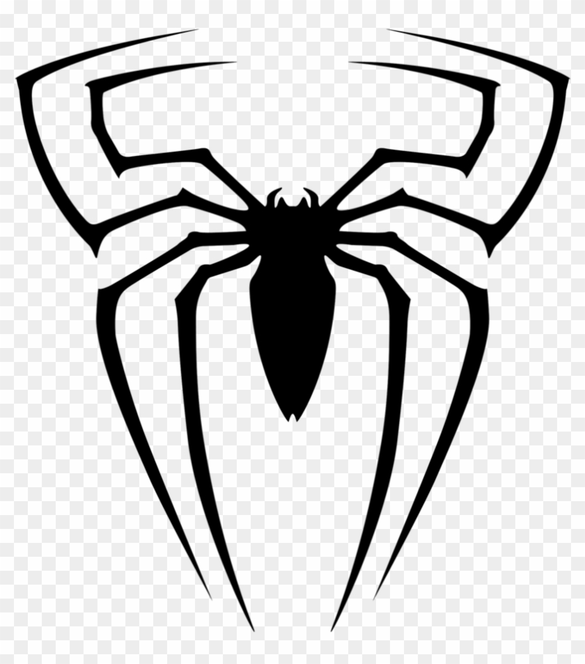 Web Clipart Spiderman Logo - Spiderman Spider Icon #979102