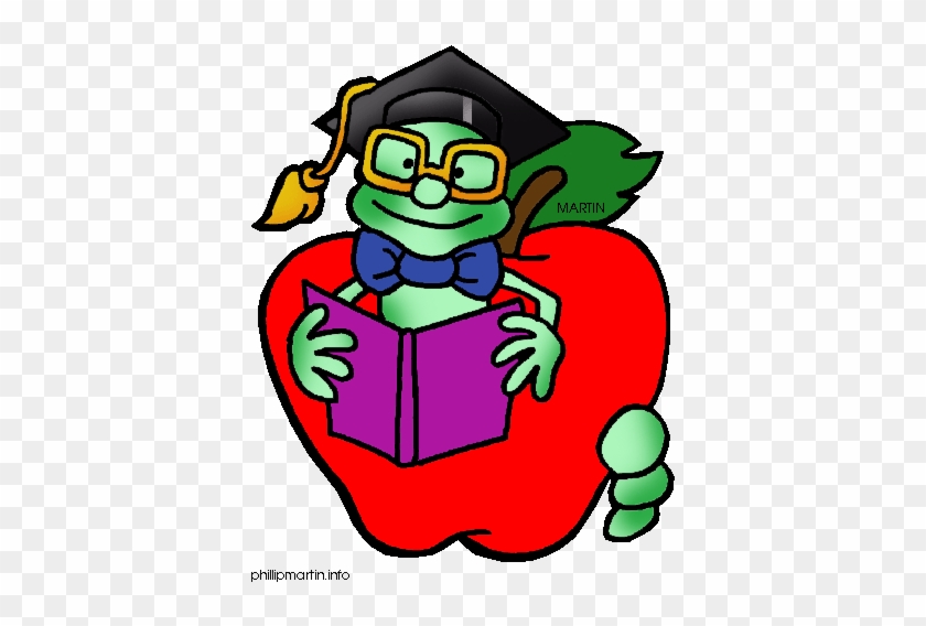 Worm Clipart Apple Clip Art - Apple With A Worm Clip Art #979179