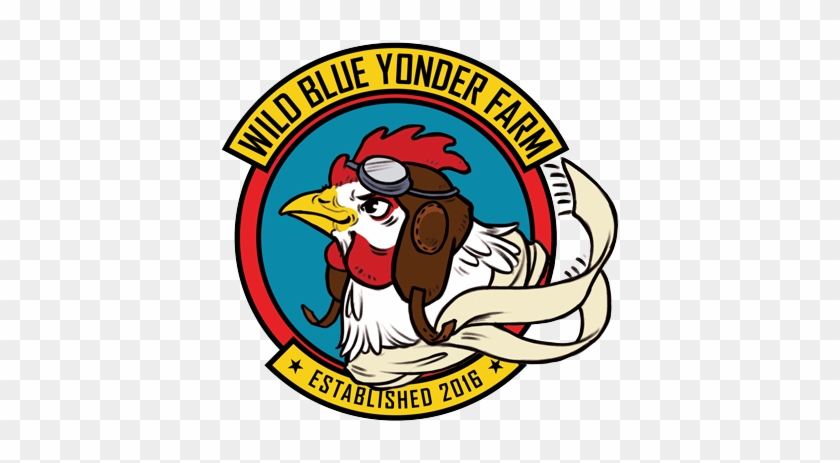 Logo For Wild Blue Yonder Farm With Illustration By - Logo For Wild Blue Yonder Farm With Illustration By #979191