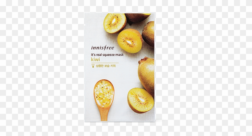 Innisfree It's Real Squeeze Mask-kiwi 1 Sheet - Innisfree It's Real Squeeze Mask (rice) 1 Pc #979593