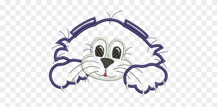 Applique Corner Wildcat Ears Applique Design - Cartoon #979854