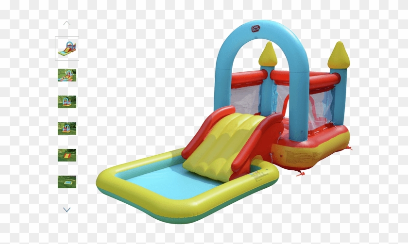 Chad Valley Bouncy House And Pool - Chad Valley Bouncy Castle With Slide #979936