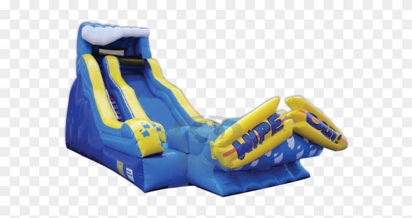 19′ Wipeout Water Slide - Wipeout Inflatable Water Slide #980097