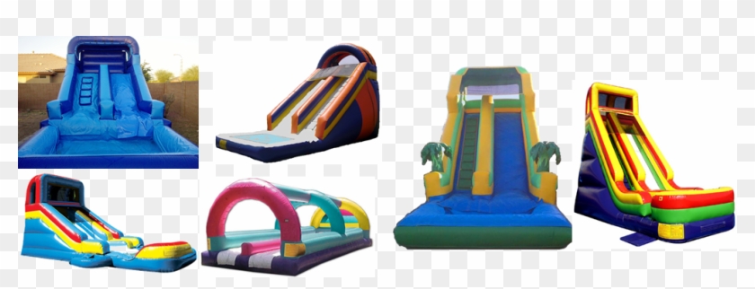 Water Slides For Rent - Bounce Buy Slide N Splash Slide With Detachable Pool #980204