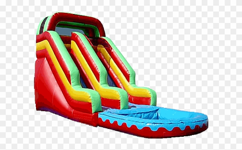 #1 Huge Rainbow Water Slide - Water Slide Balloons #980206