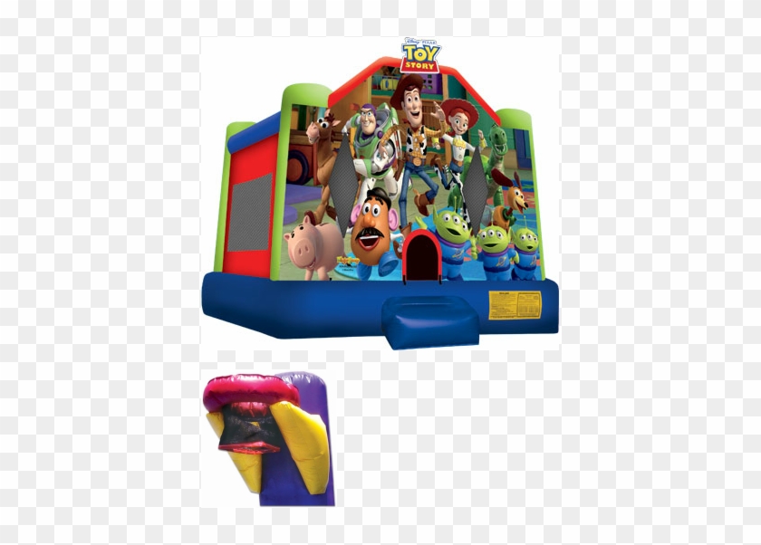 Picture - Ninja Jump Toy Story 3 Bounce House - 13 Foot Includes #980372
