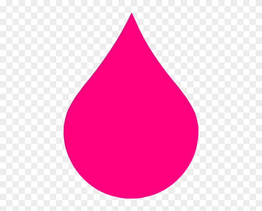 Cherry Pink Drop Clip Art At Clkercom Vector Clip Art - Pink Water Drop Png #980458