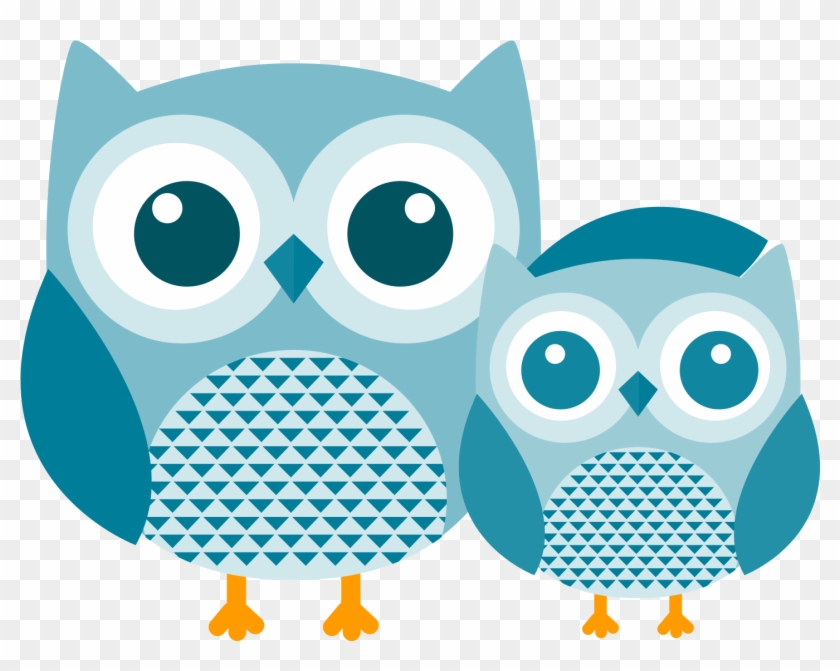 Owl Bird Cartoon Silhouette - Cartoon Cute Owl Drawing #980675